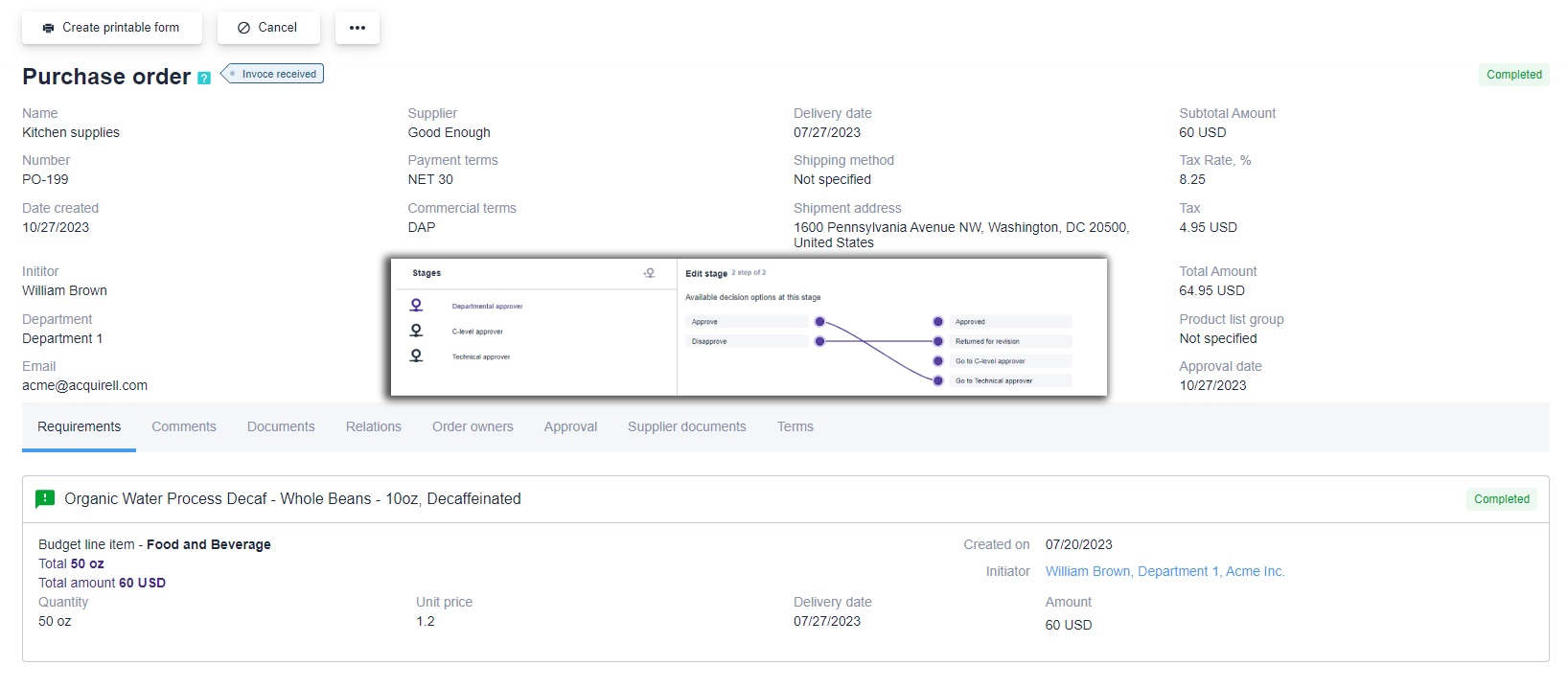 Streamlining Purchase Order Processing through a Software: A Gateway to ...