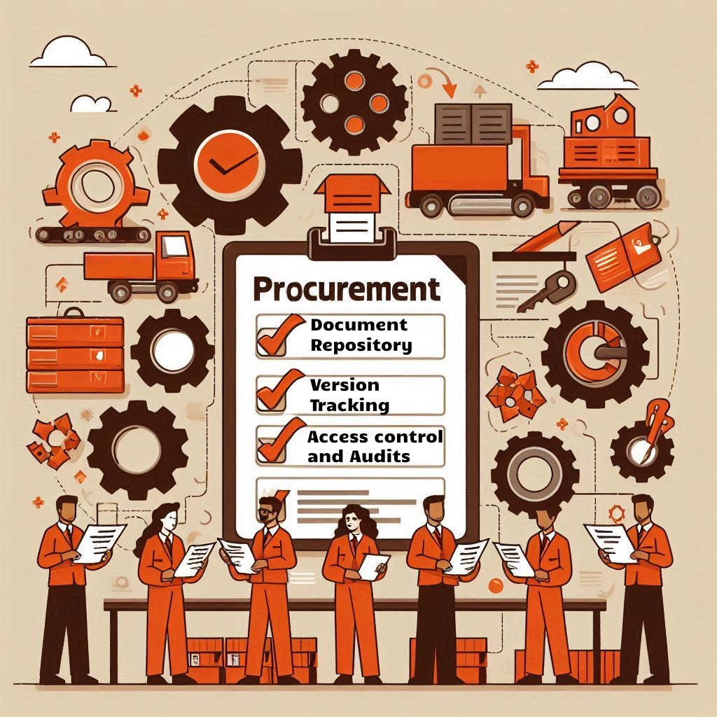 Version control checklist for E-Procurement Software